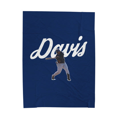 Jalen Davis Velveteen Plush Blanket
