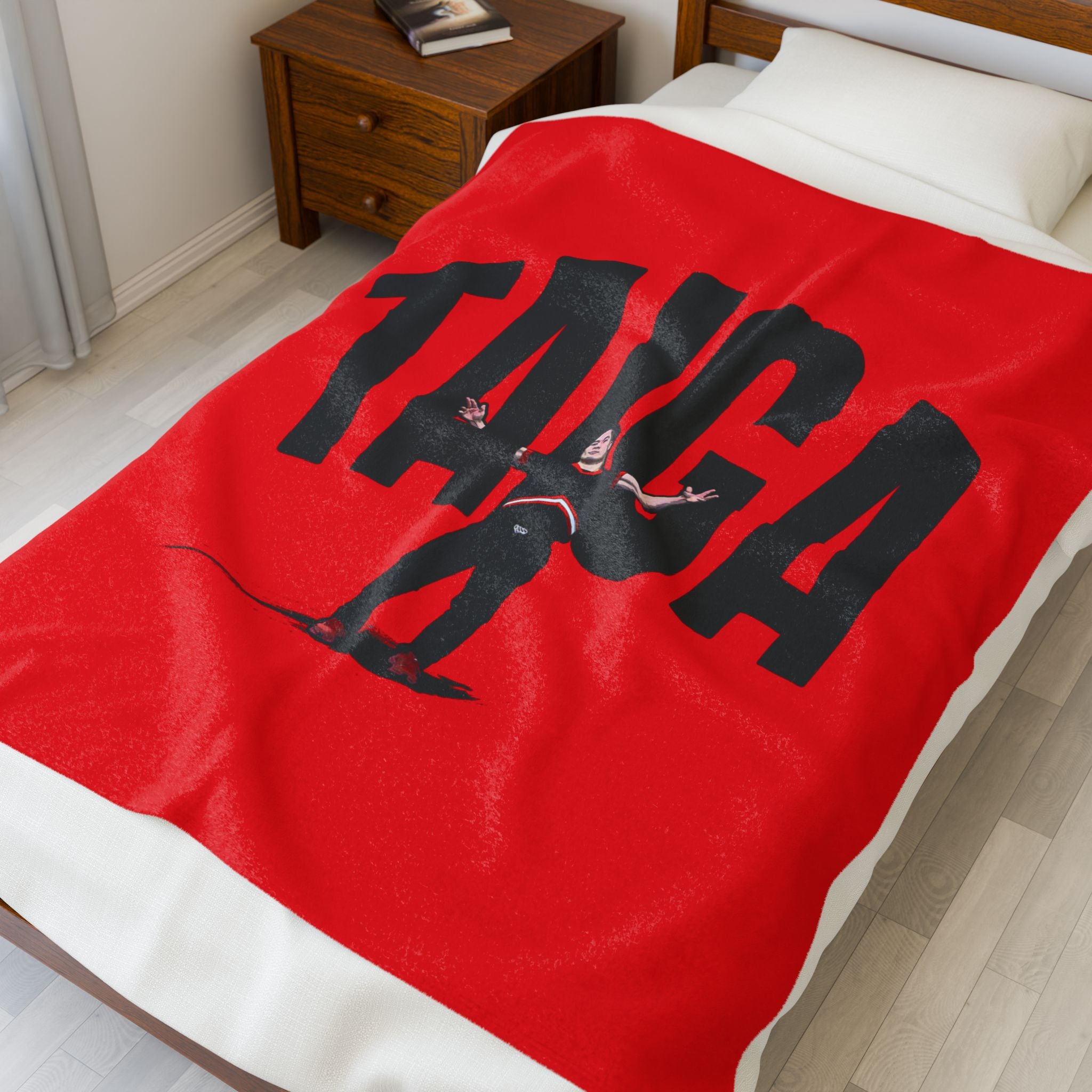 Taiga Day Velveteen Plush Blanket