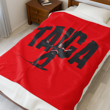 Taiga Day Velveteen Plush Blanket