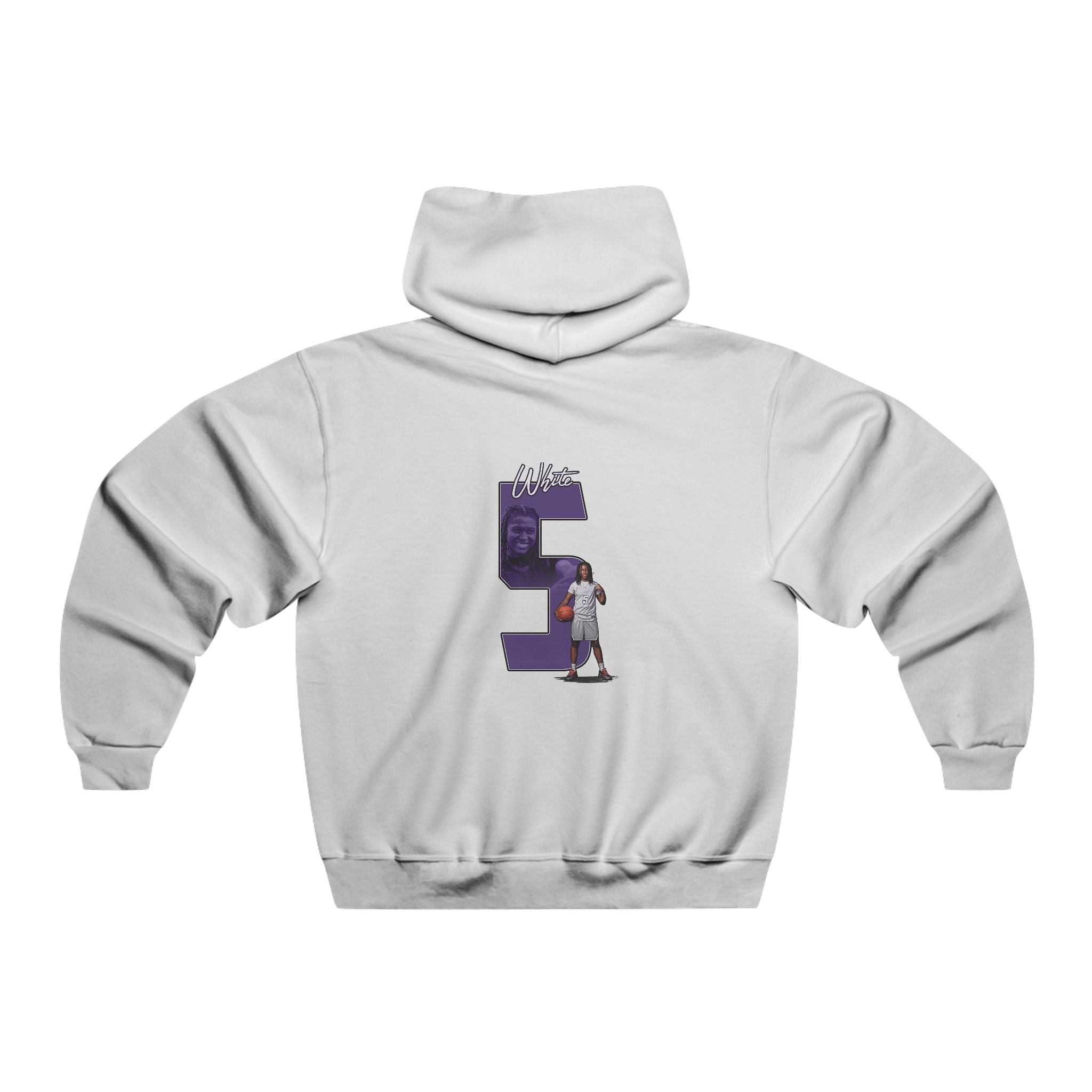 Ke'Niya White Vintage Hoodie