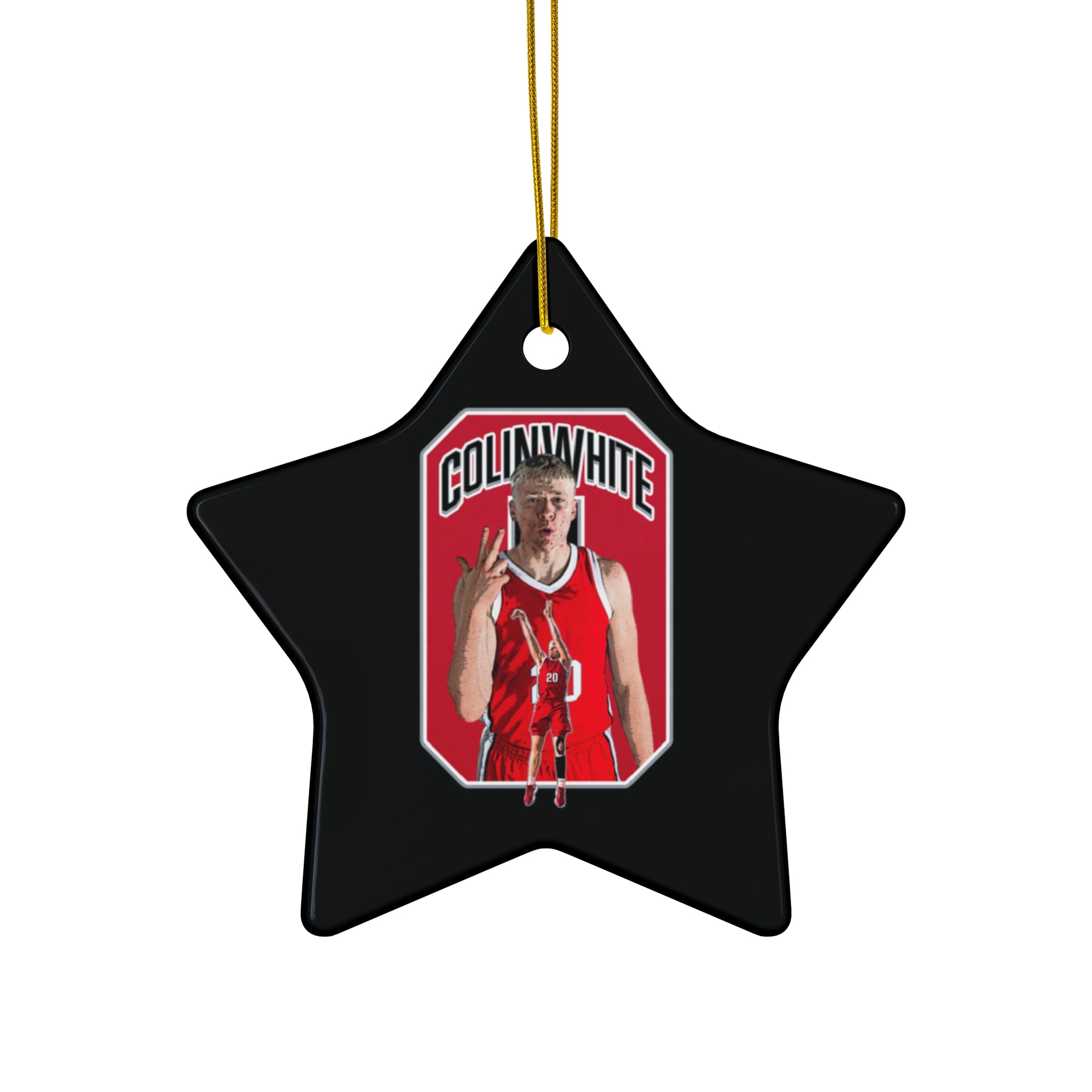 Colin White Ceramic Ornament