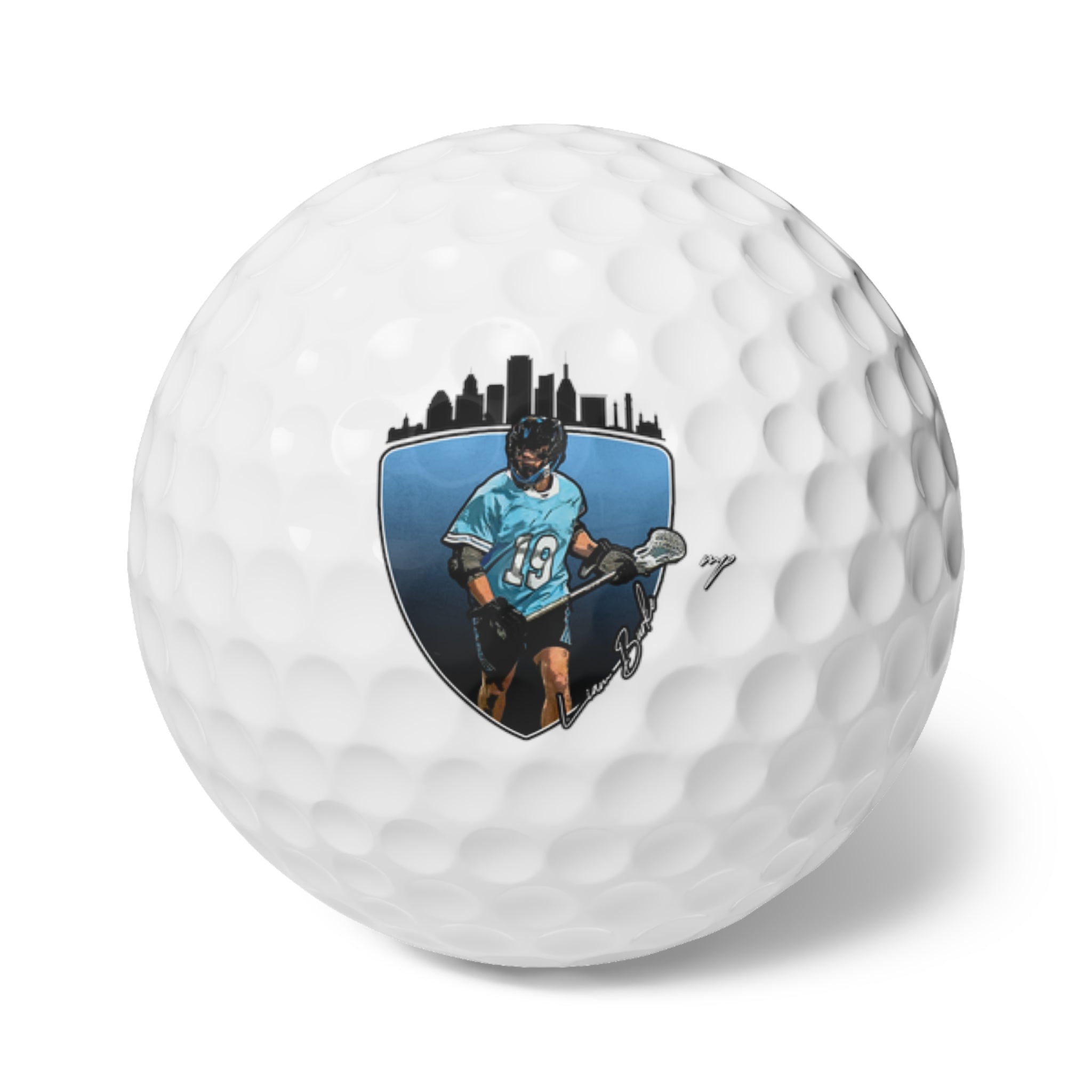 Liam Burke Golf Balls, 6pc