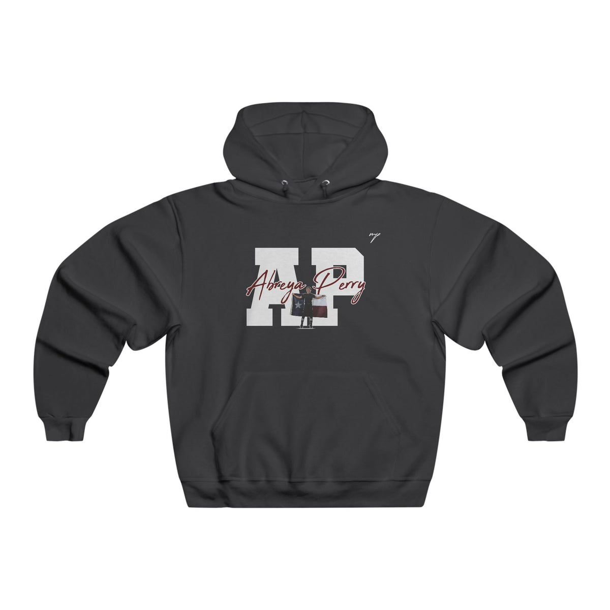 Abreya Perry Vintage Hoodie (Front + Back)