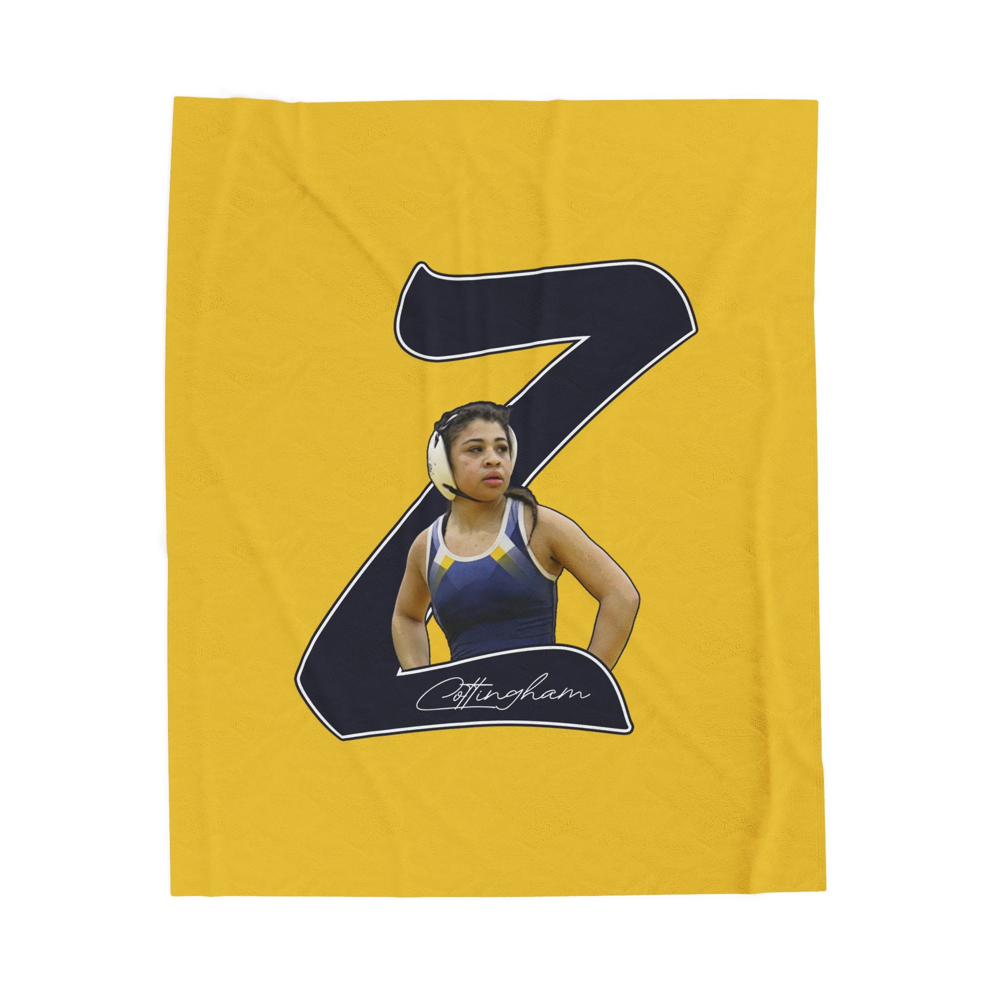 Zariah Cottingham Velveteen Plush Blanket