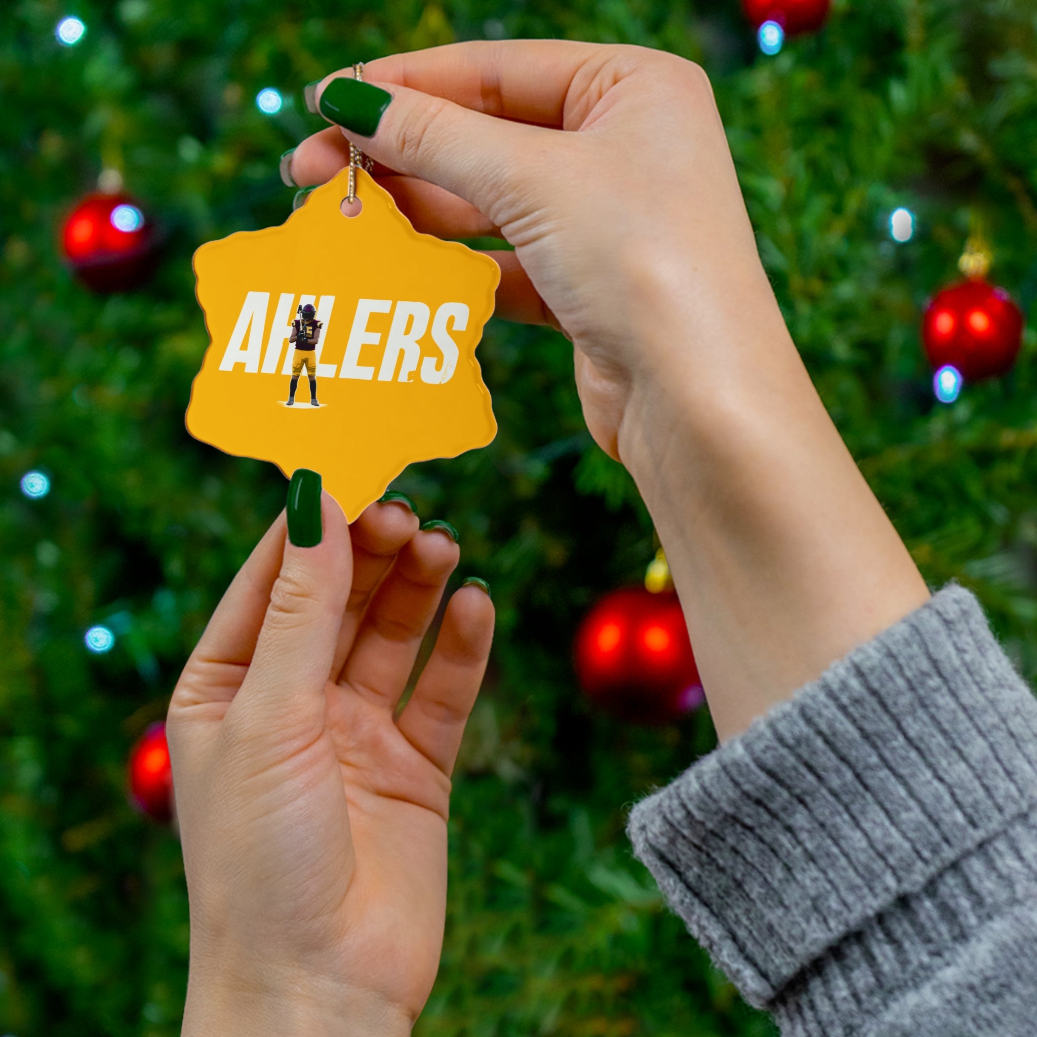 Logan Ahlers Ceramic Ornament