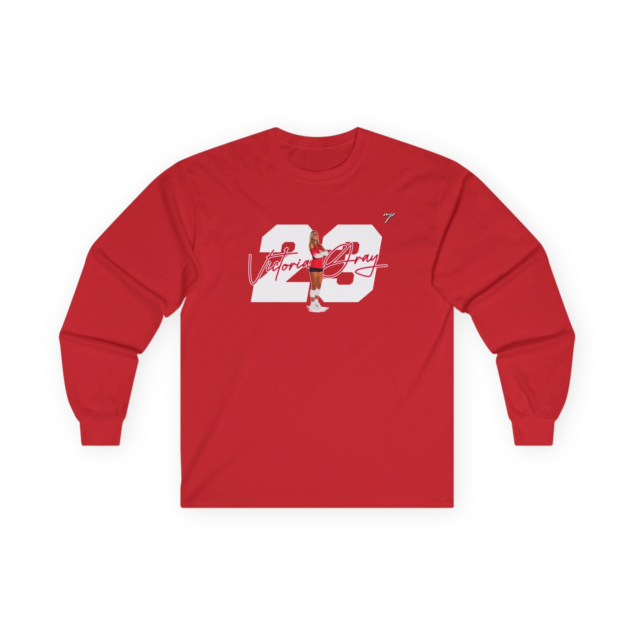 Victoria Gray Long Sleeve Tee