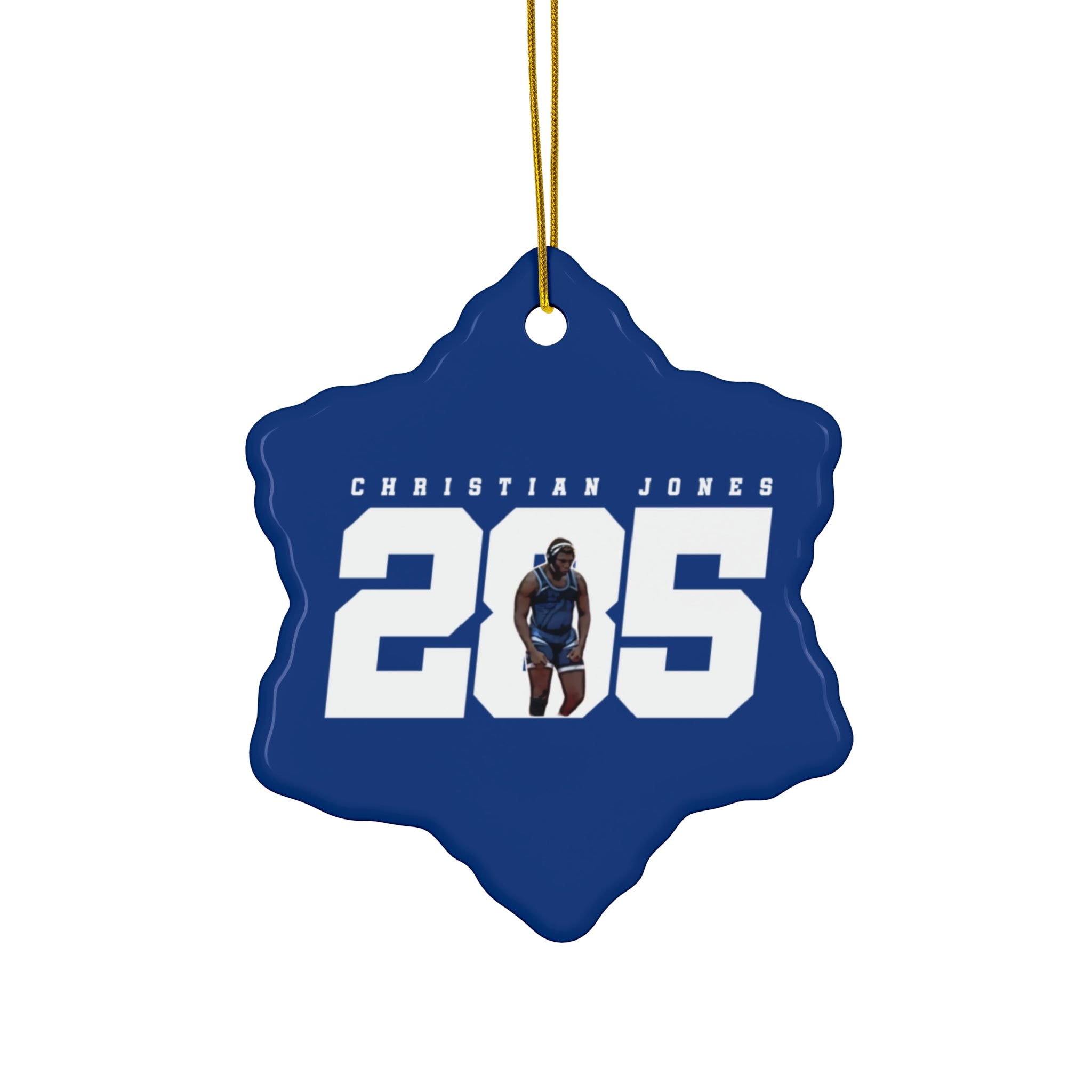 Christian Jones Ceramic Ornament