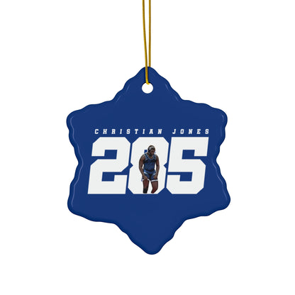 Christian Jones Ceramic Ornament