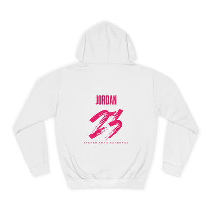 ISE "Bigger Than Lacrosse"Jersey Hoodie #3