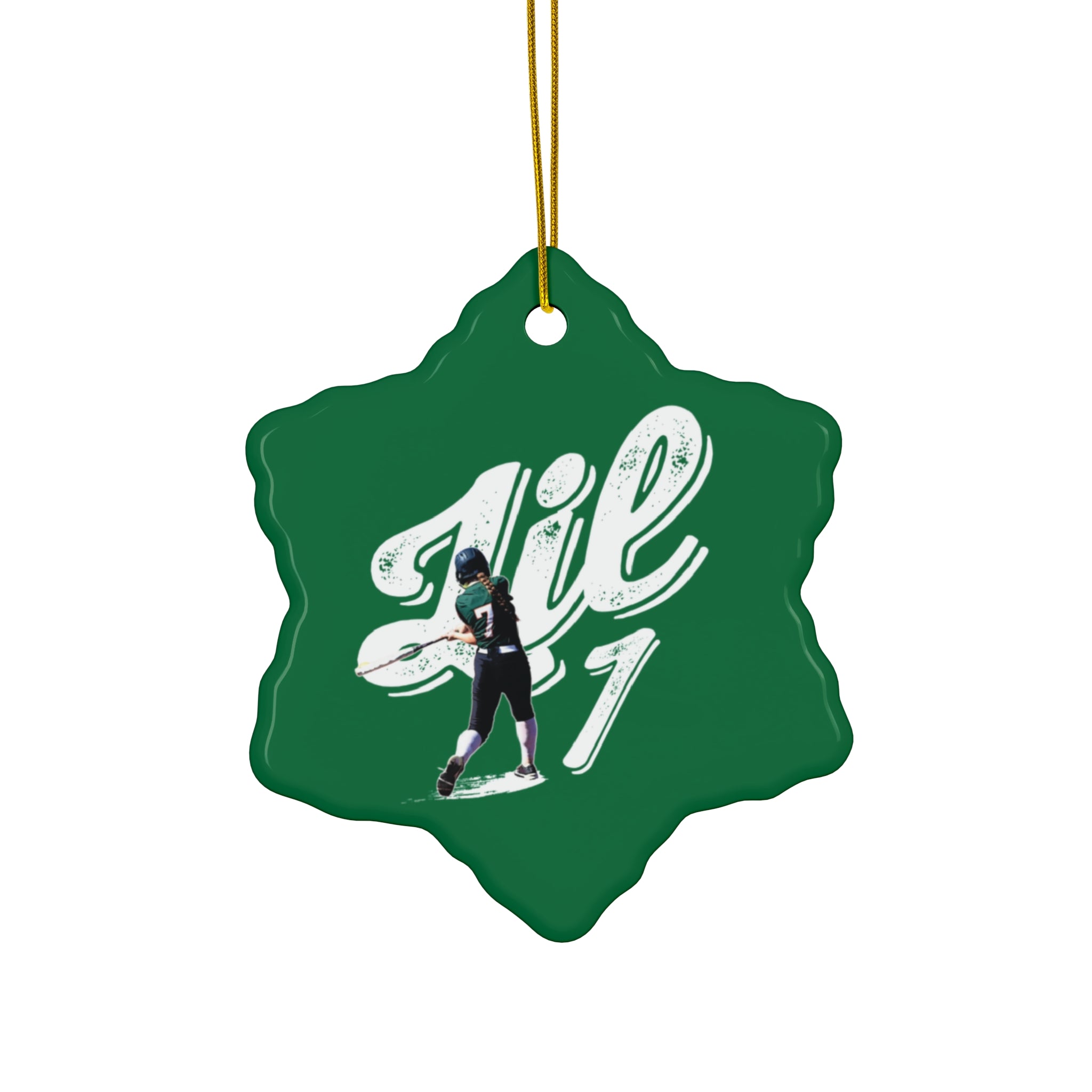 Lily Hickman Ceramic Ornament