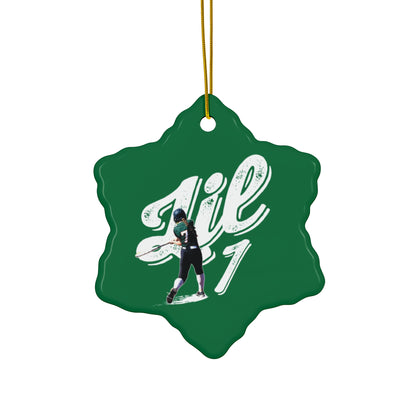 Lily Hickman Ceramic Ornament