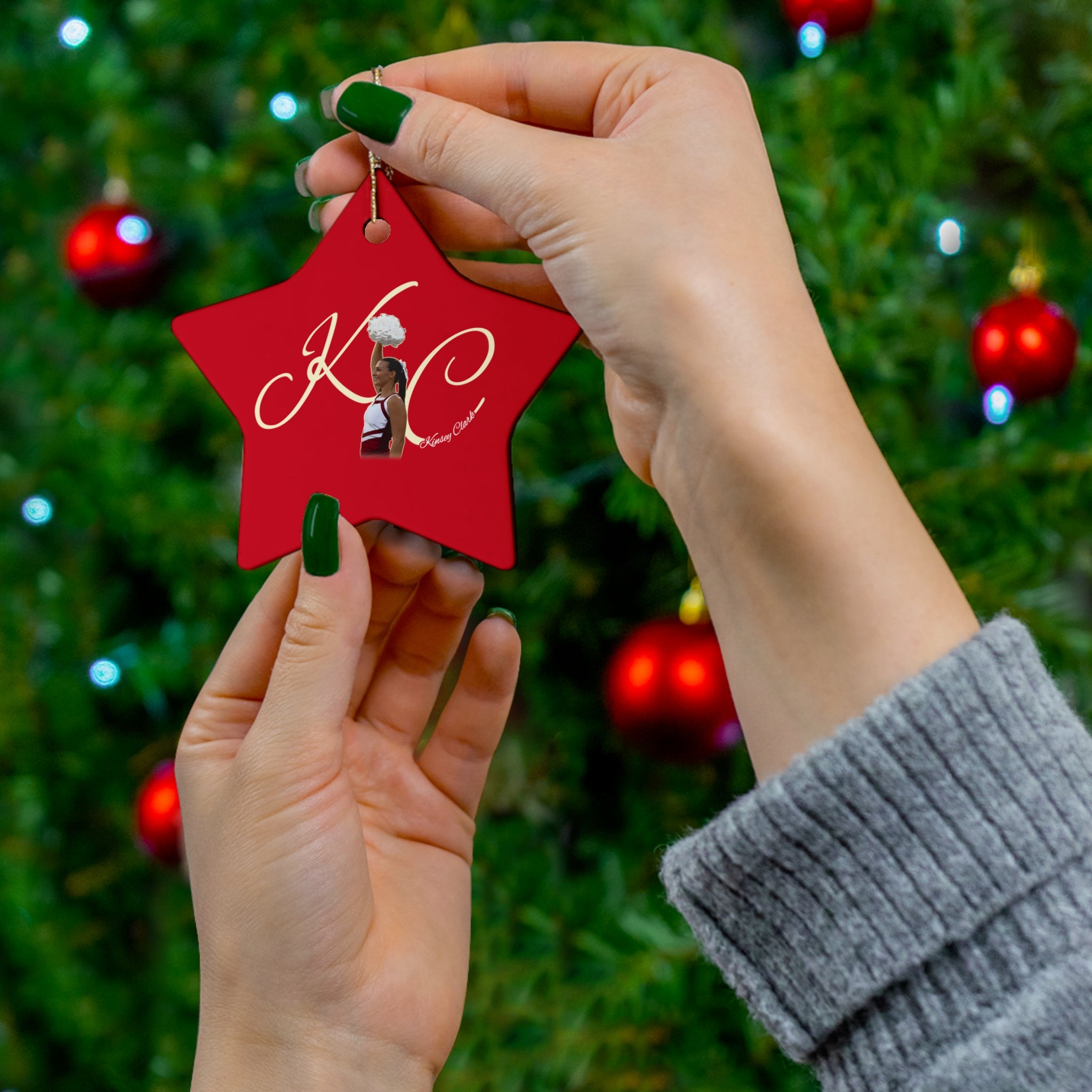 Kinsey Clark Ceramic Ornament