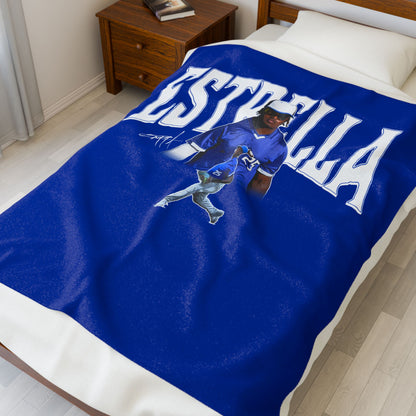 Emil Estrella Velveteen Plush Blanket