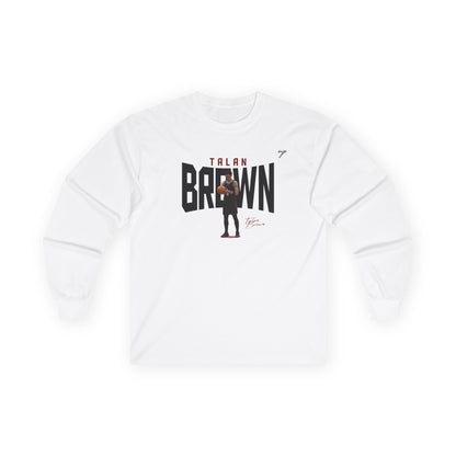 Talan Brown Long Sleeve Tee