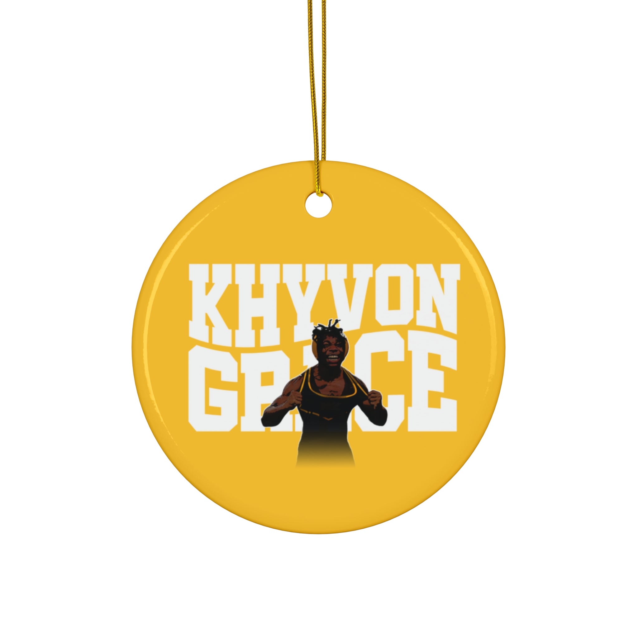 Khyvon Grace Ceramic Ornament