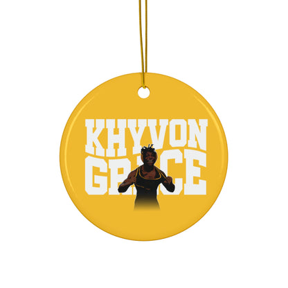 Khyvon Grace Ceramic Ornament