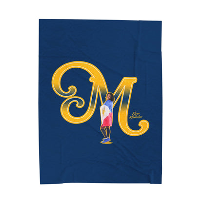 Nina Mathelus Velveteen Plush Blanket
