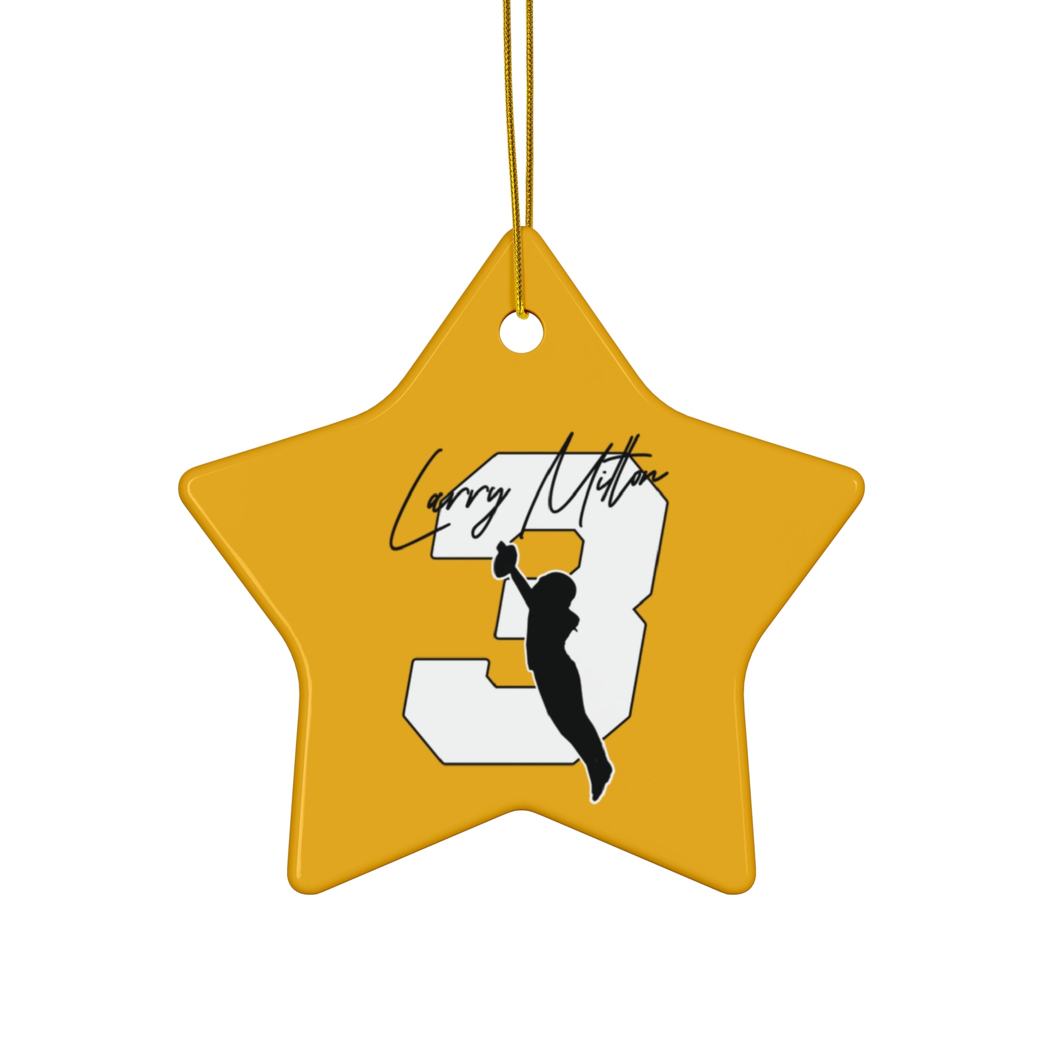 Larry Milton Ceramic Ornament