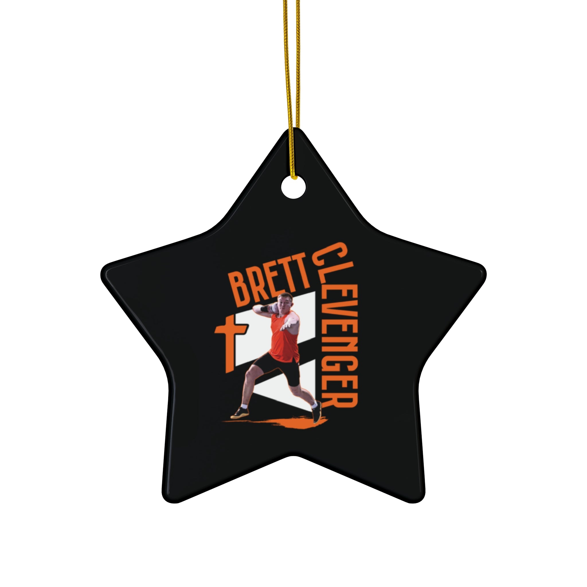 Brett Clevenger Ceramic Ornament
