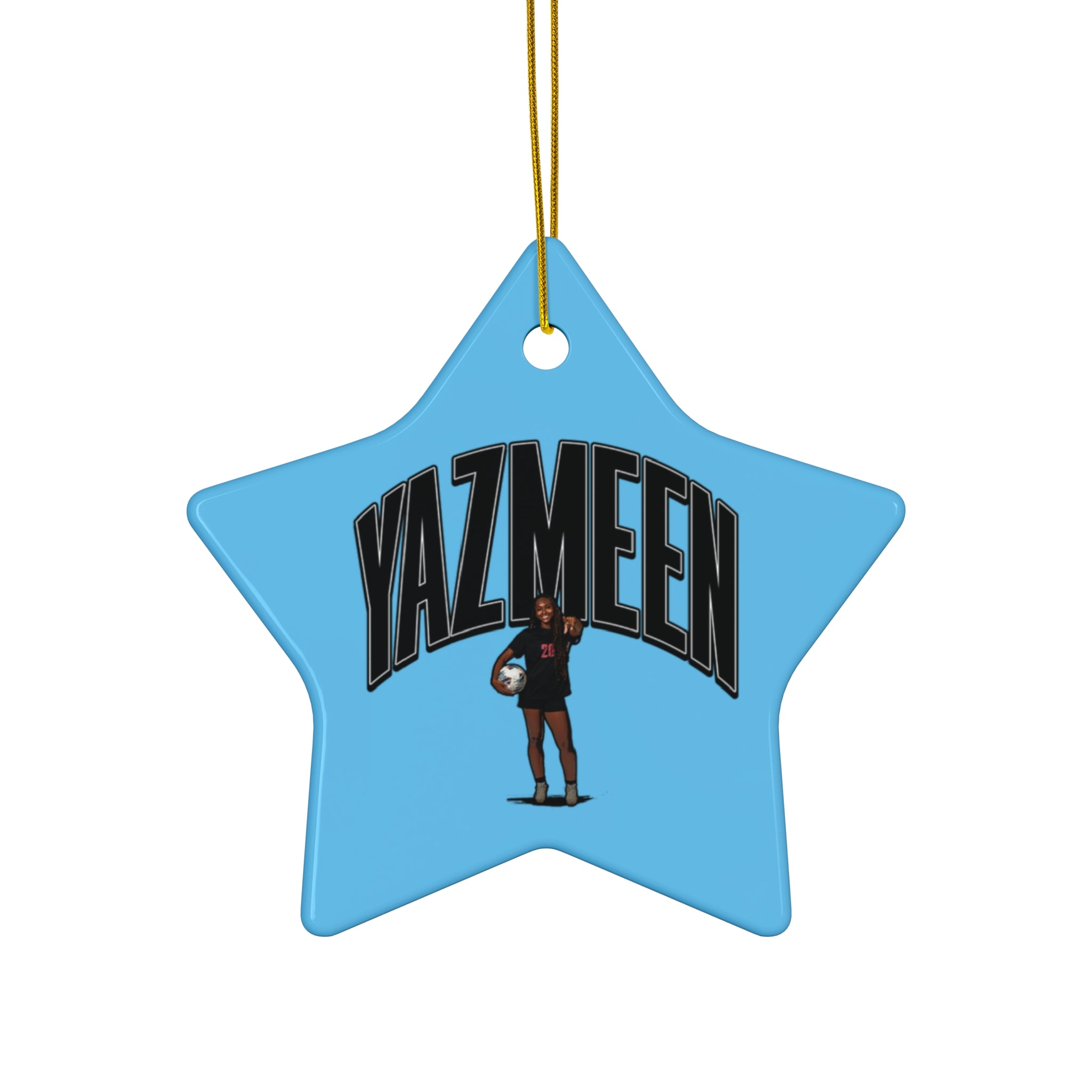 Yazmeen Smith Ceramic Ornament