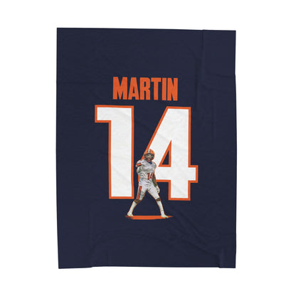 D'Caprio Martin Velveteen Plush Blanket