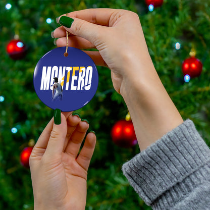 Troy Montero Ceramic Ornament