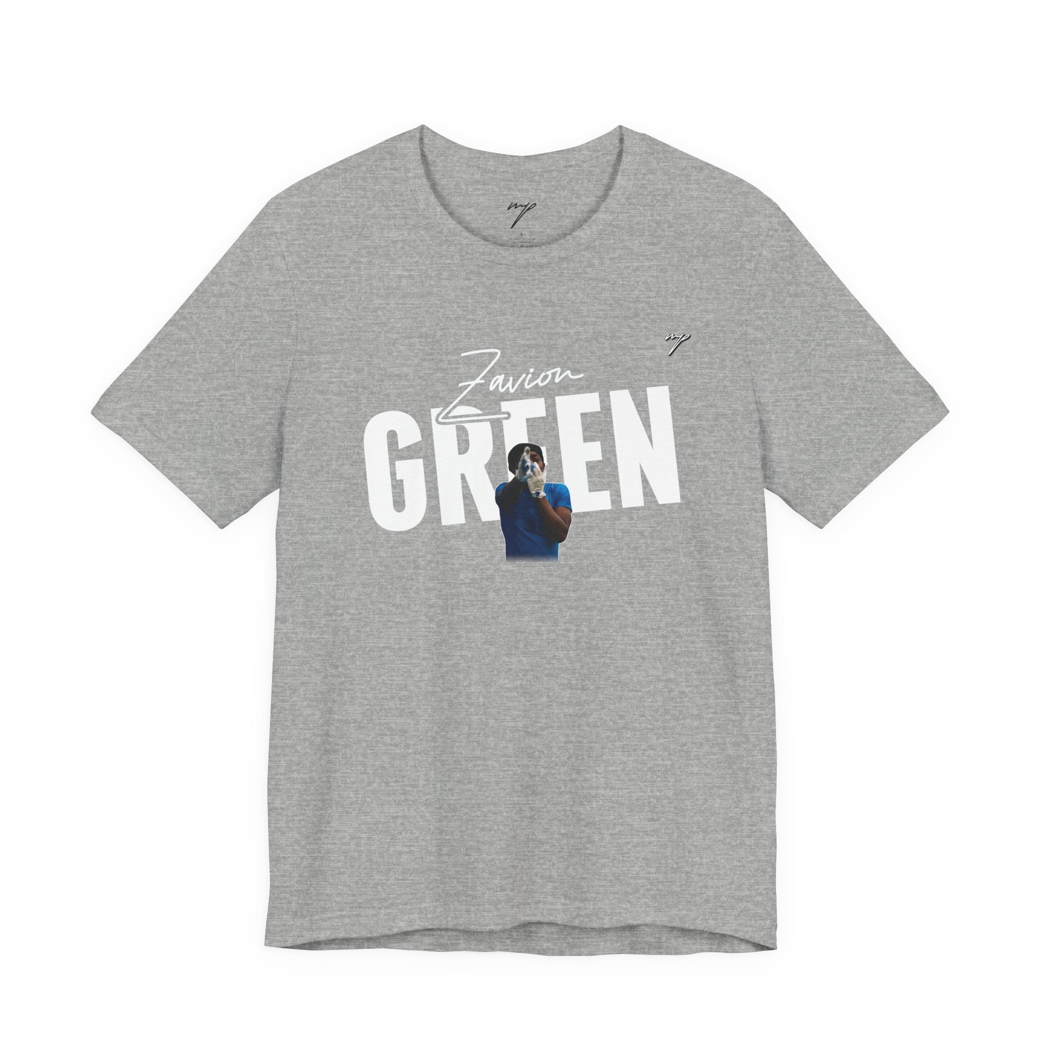 Zavion Green Graphic Tee