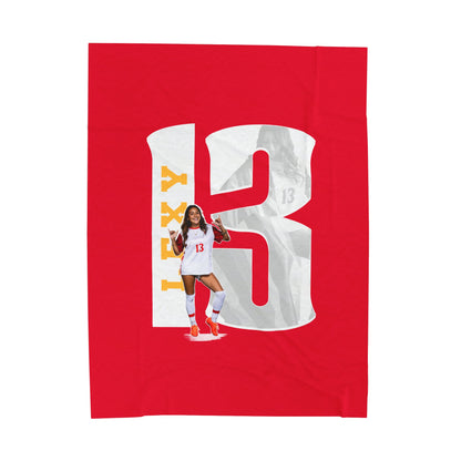 Alexyz Nakamoto Velveteen Plush Blanket