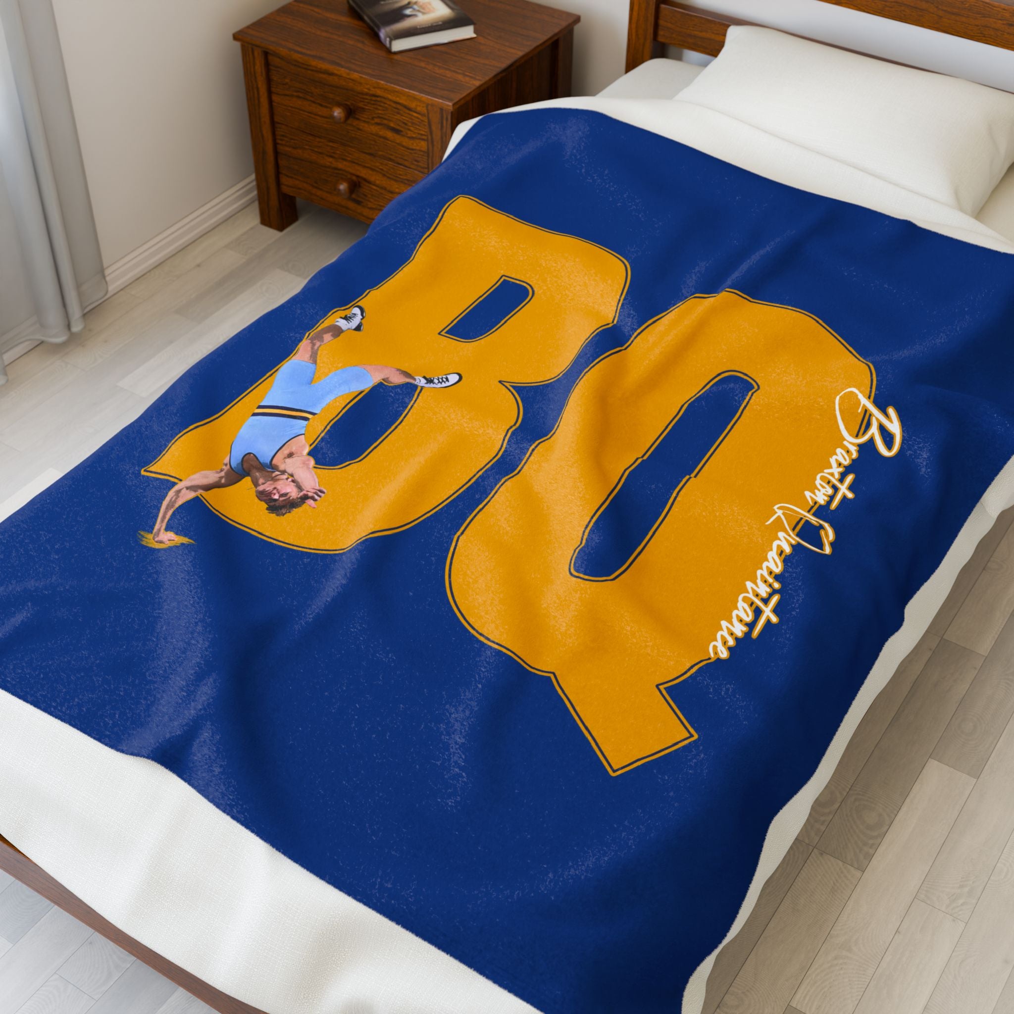 Braxton Quaintance Velveteen Plush Blanket