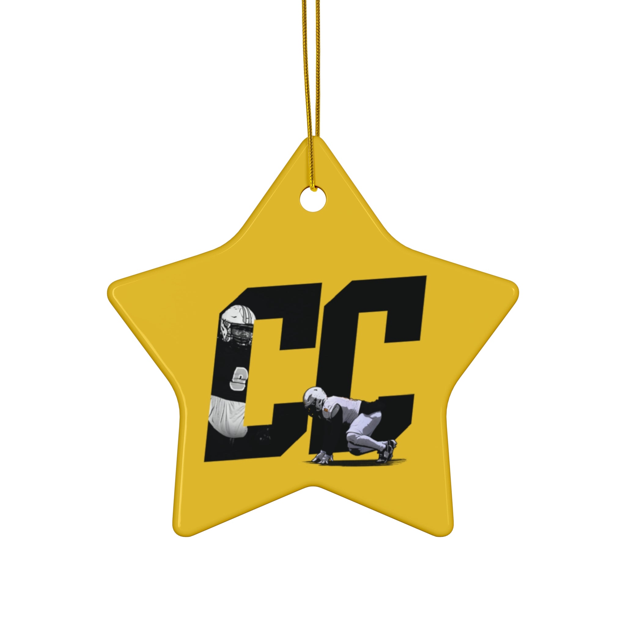 Carson Combs Ceramic Ornament