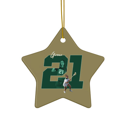 Sammie Giroux Ceramic Ornament