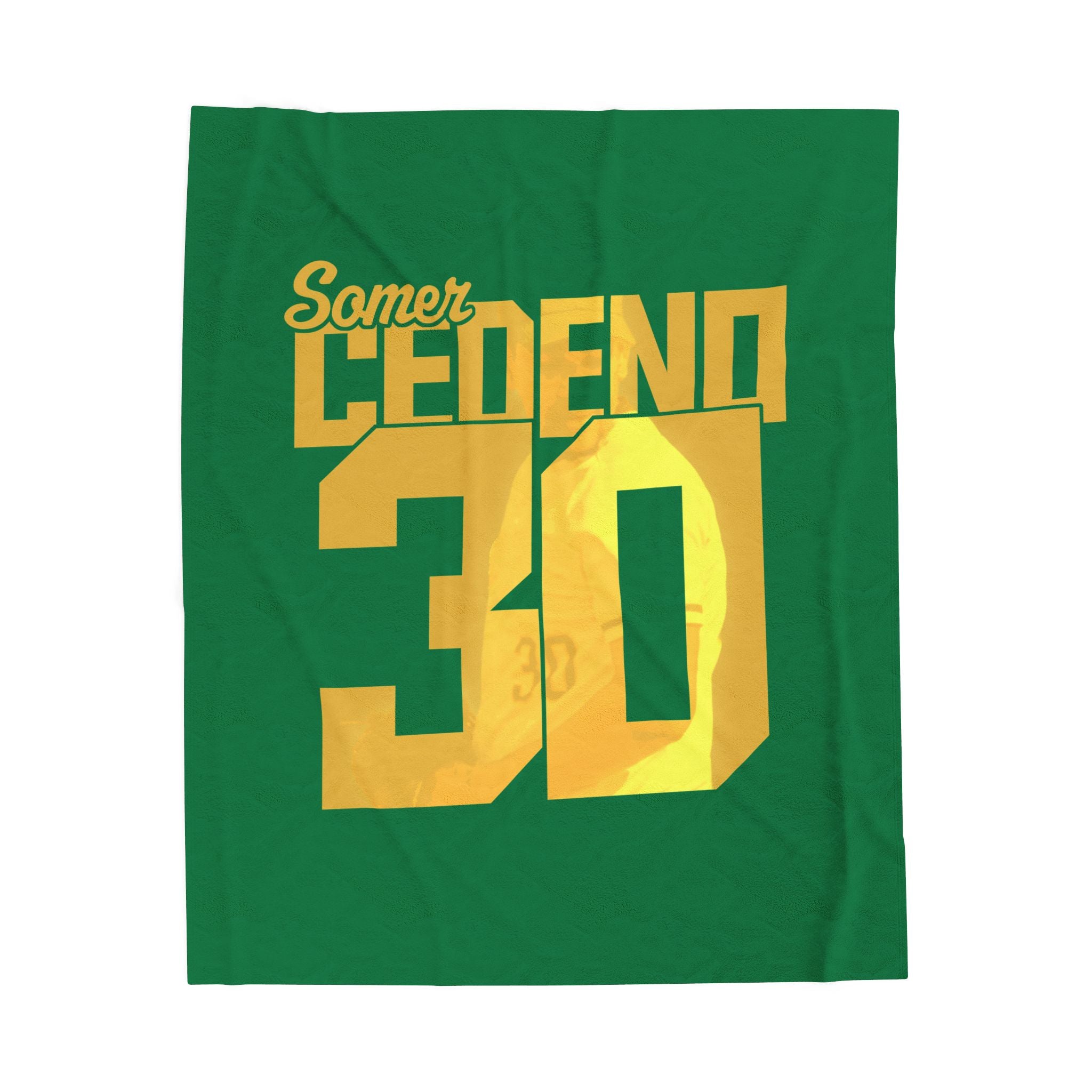 Somer Cedeno Velveteen Plush Blanket