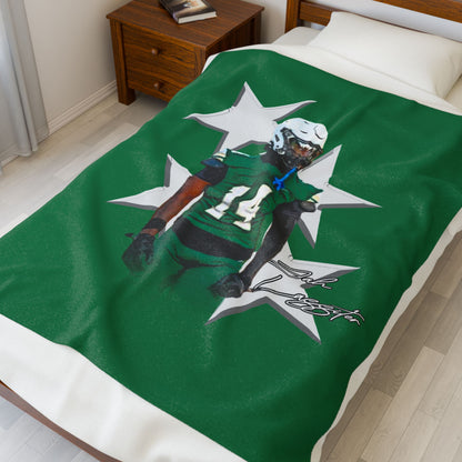 Jah Lassiter Velveteen Plush Blanket