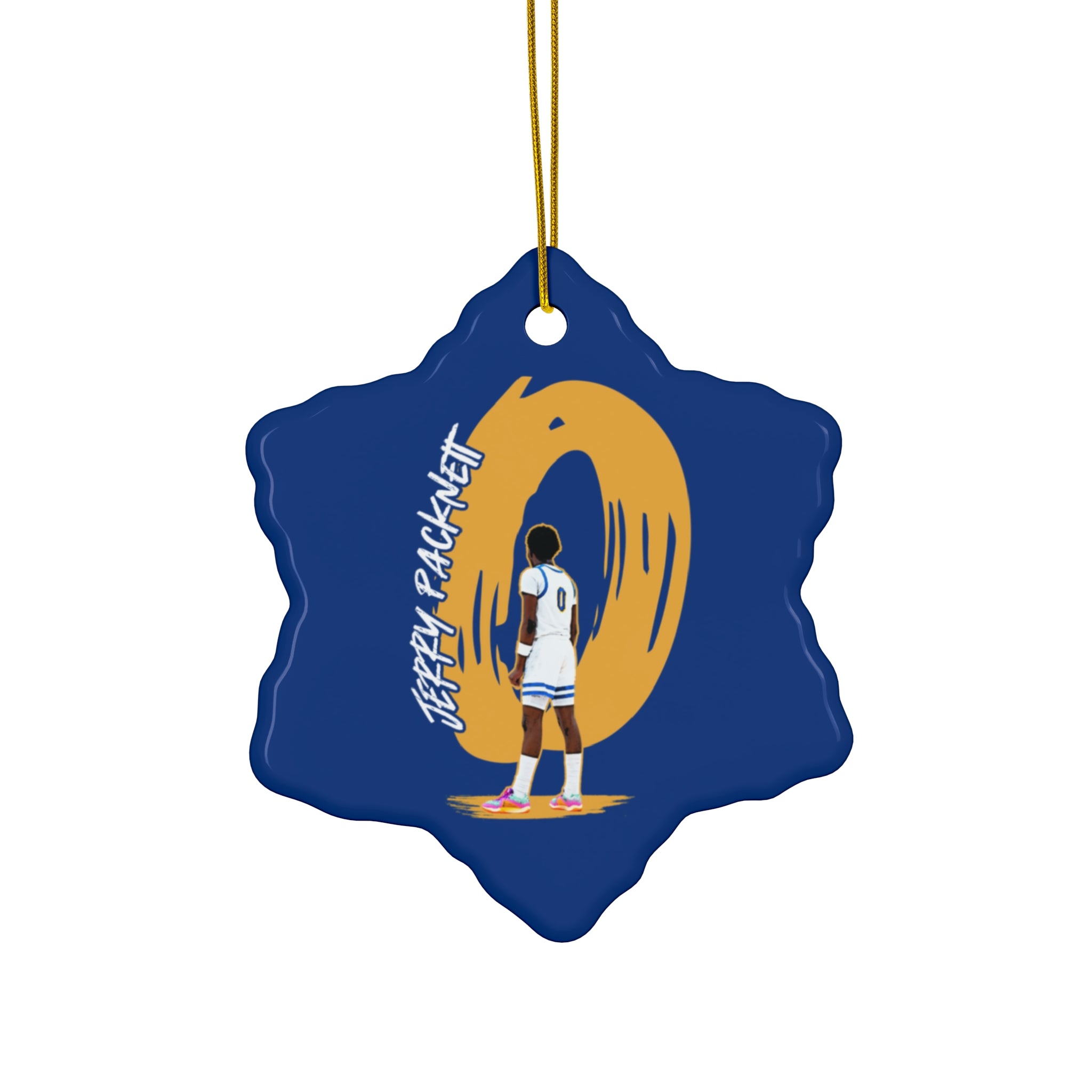 Jerry Packnett Ceramic Ornament