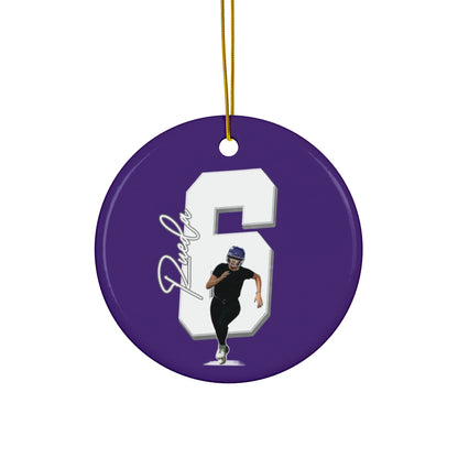 Izzy Rueda Ceramic Ornament