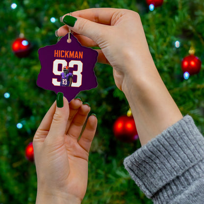 Thomas Hickman Ceramic Ornament