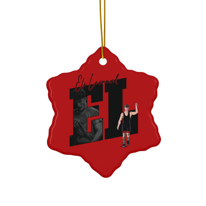 Eli Leonard Ceramic Ornament