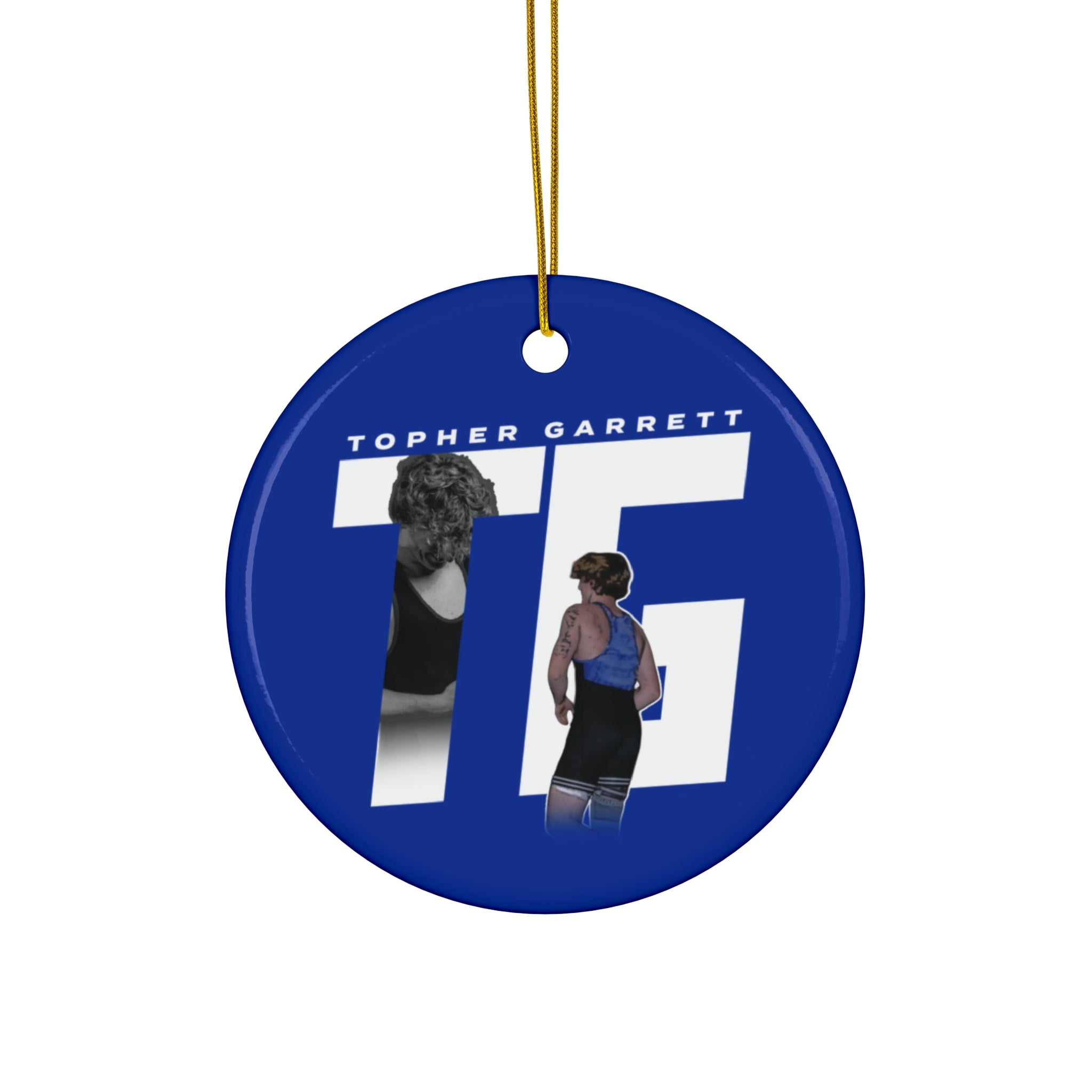 Topher Garrett Ceramic Ornament