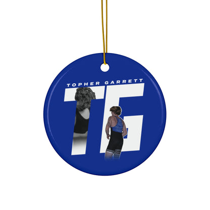 Topher Garrett Ceramic Ornament