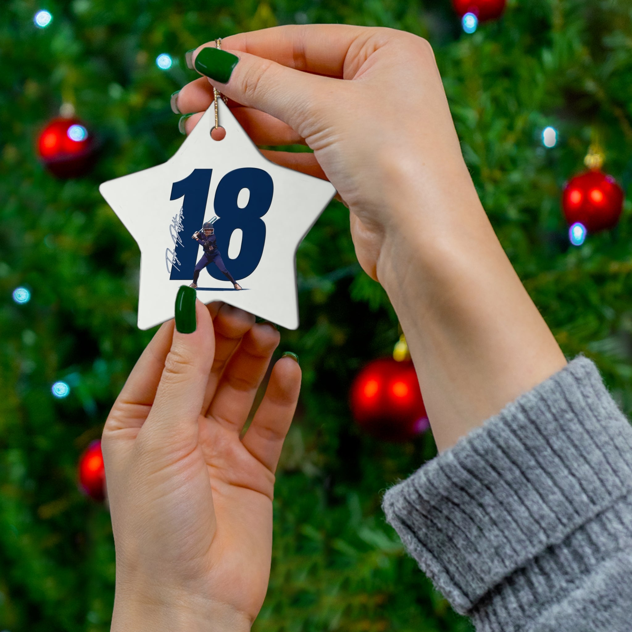 Taylor Patterson Ceramic Ornament