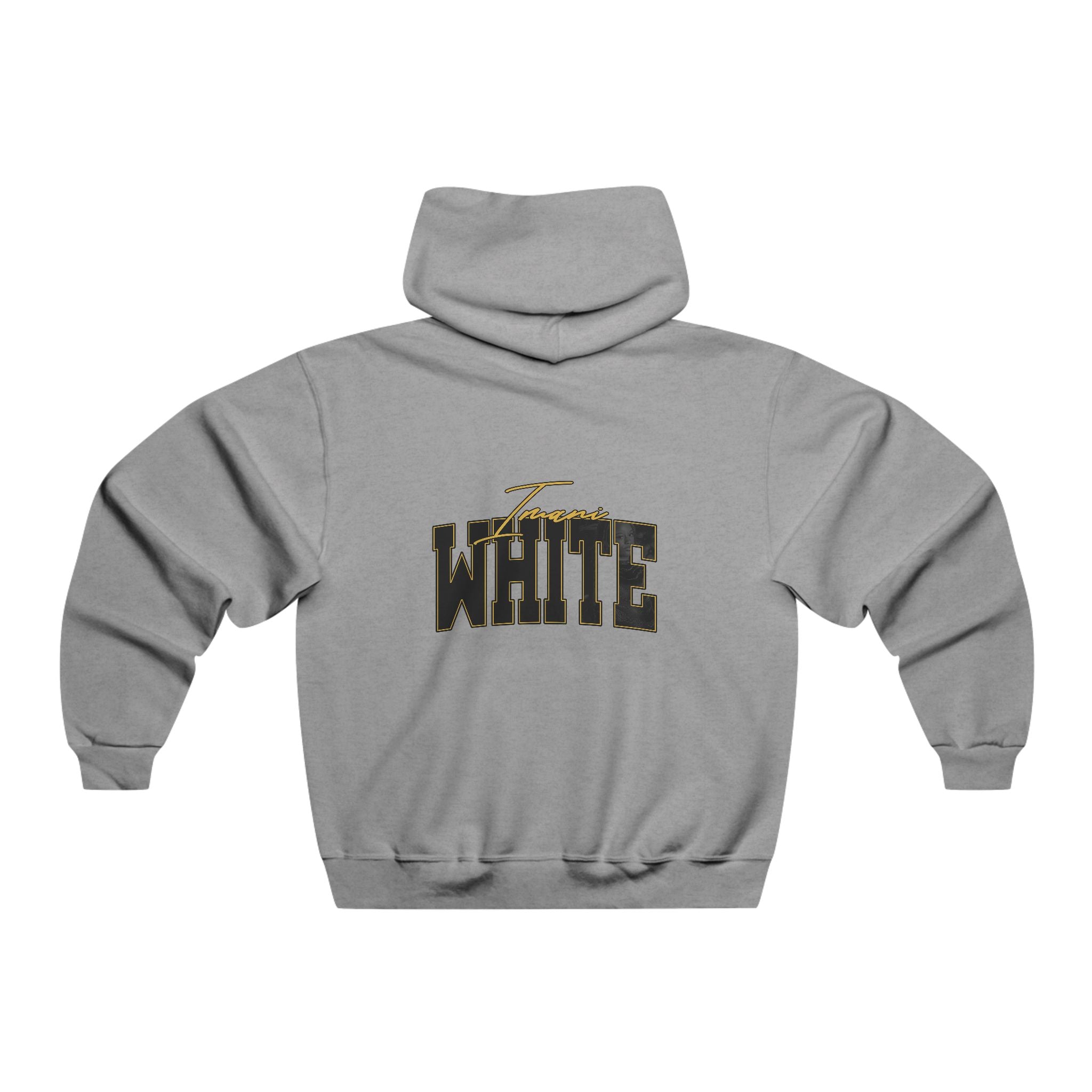 Imani White Vintage Hoodie