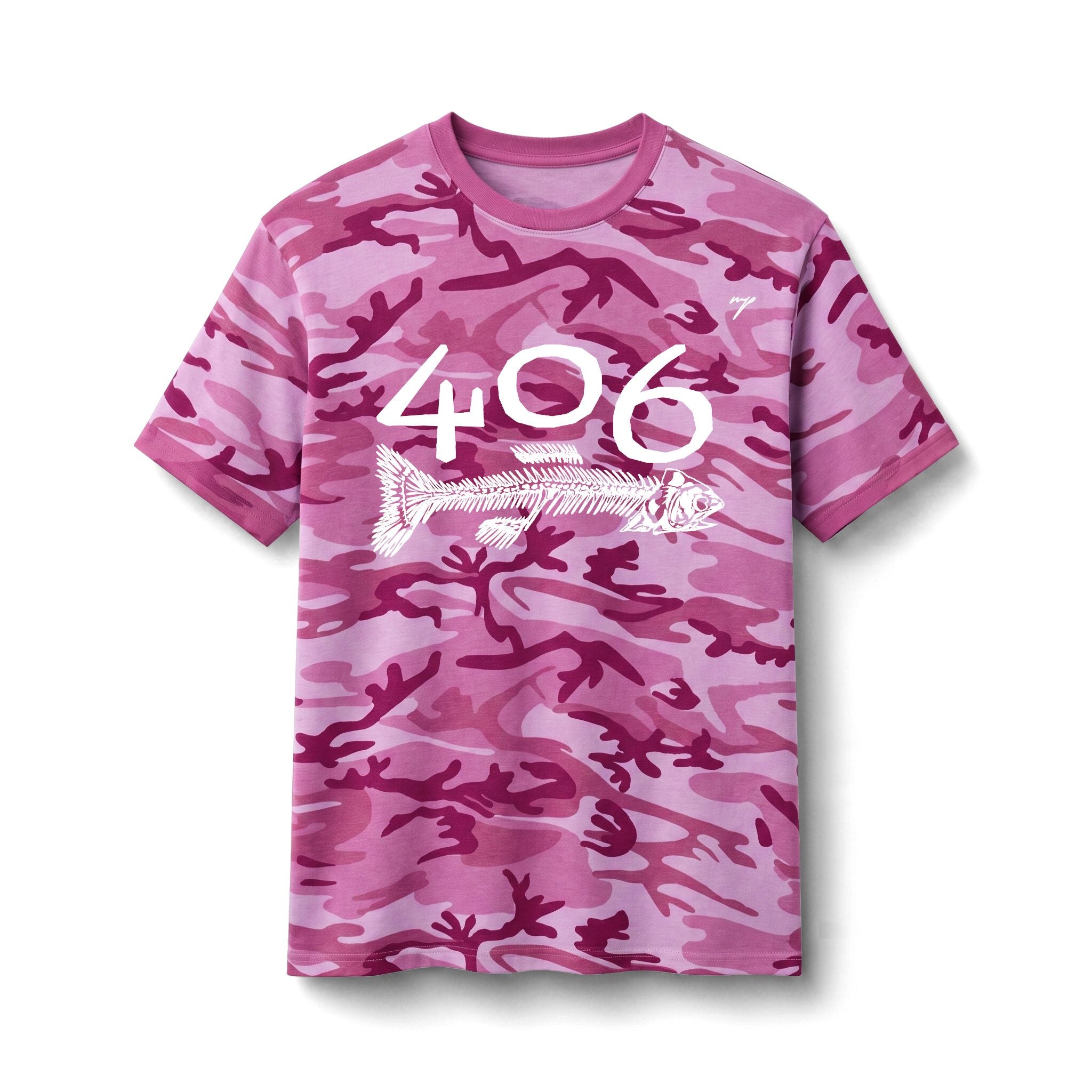 Nicole Heavirland Camo Tee (Fish Design)