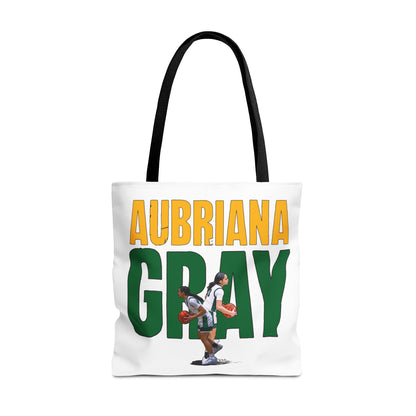 Aubriana Gray Tote Bag