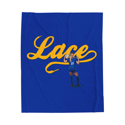 Lacey Harnish Velveteen Plush Blanket