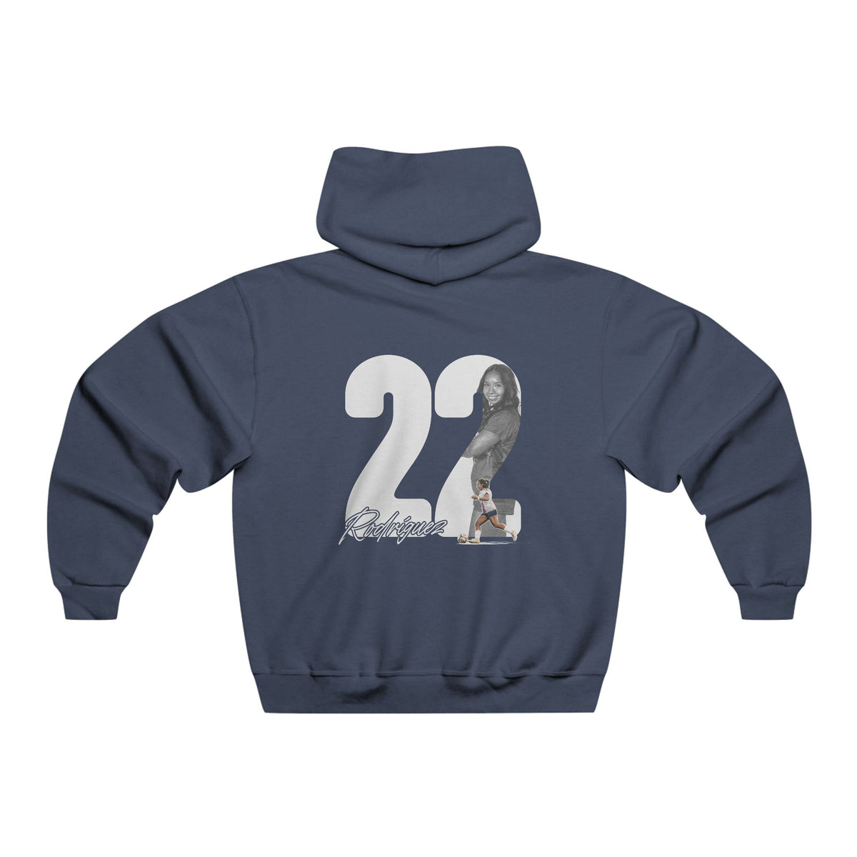 Jenny Rodriguez Vintage Hoodie (Front + Back)