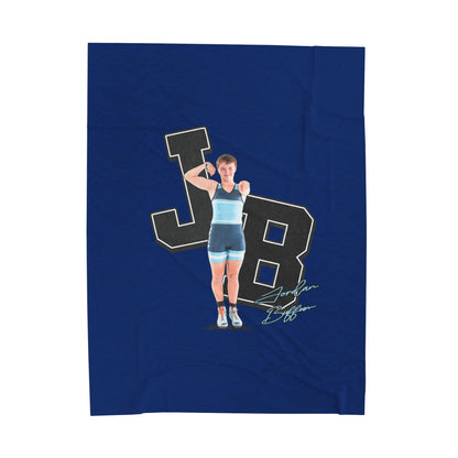 Jordan Buffum Velveteen Plush Blanket