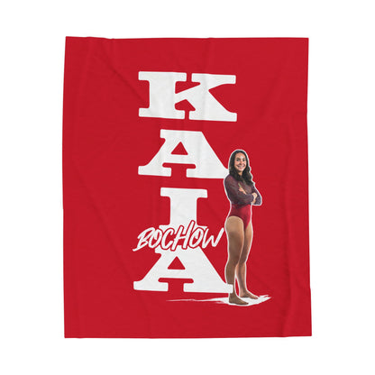 Kaia Bochow Velveteen Plush Blanket