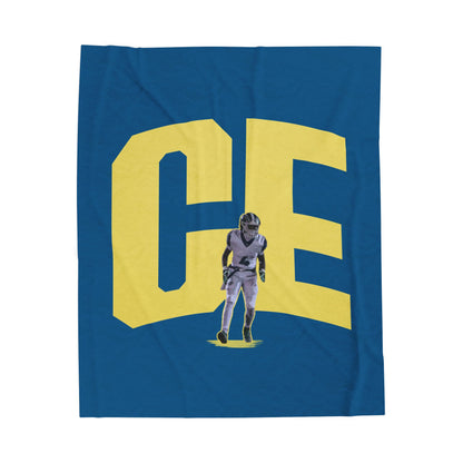 Caleb Edwards Velveteen Plush Blanket