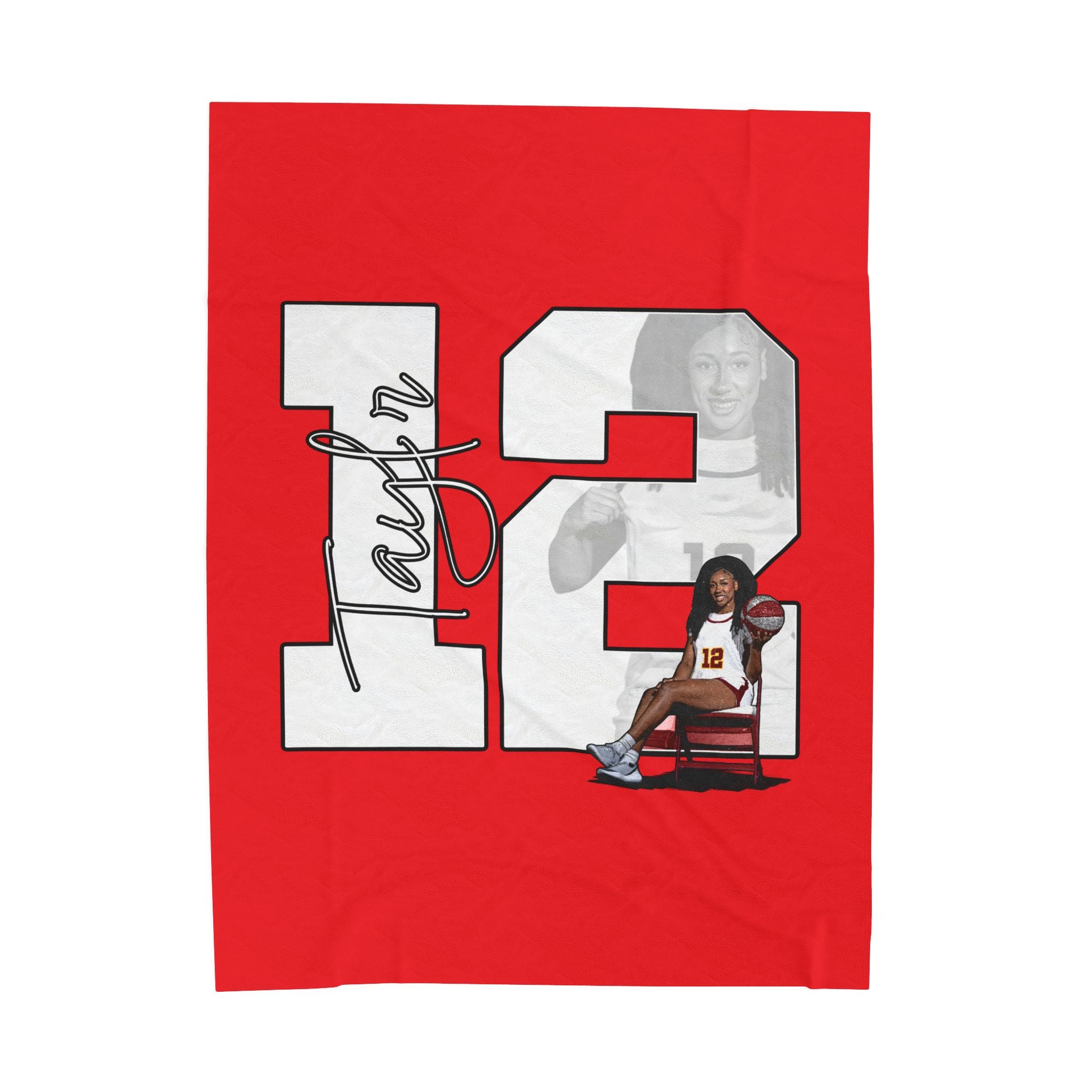 Kyra Taylor Velveteen Plush Blanket