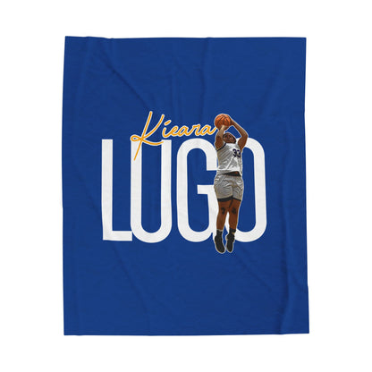 Kieara Lugo Velveteen Plush Blanket